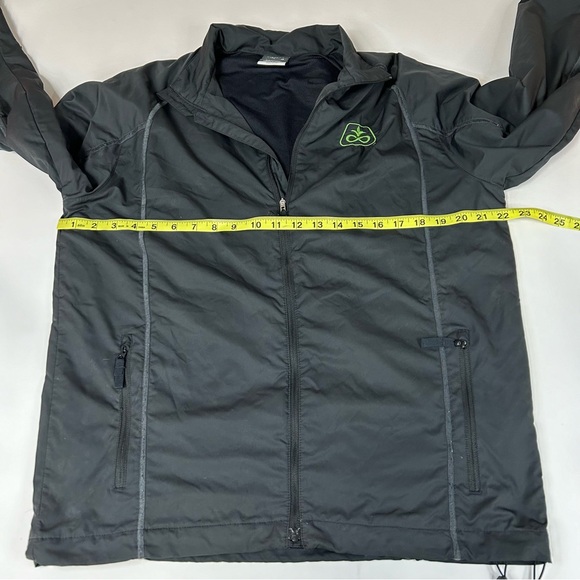 Nike Golf Men’s Windbreaker Jacket Pioneer Seed Black Size Small #2371 - Picture 2 of 9